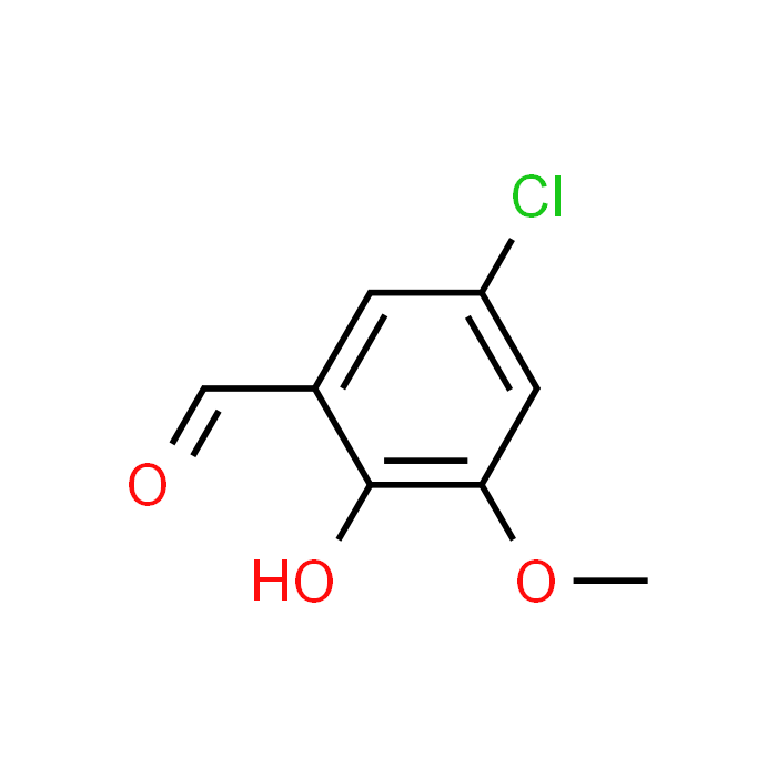 5-Chloro-2-hydroxy-3-methoxybenzaldehyde
