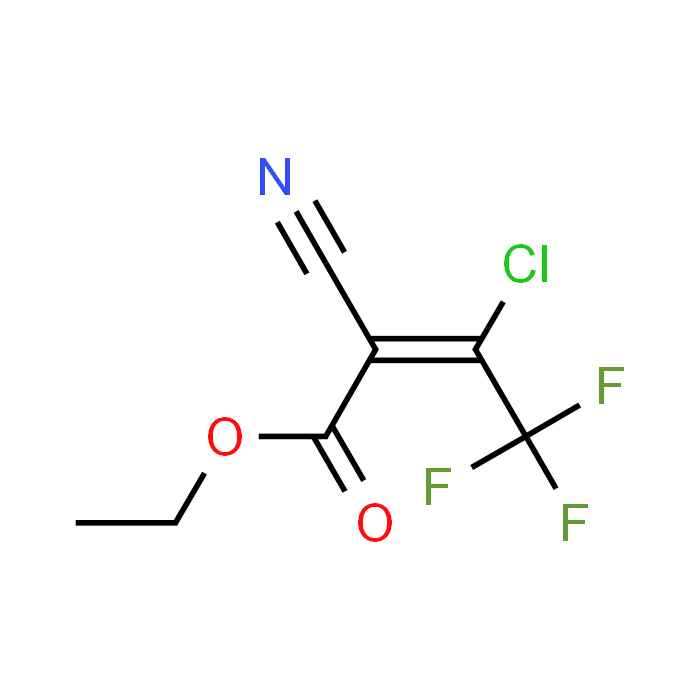 Ethyl 3-chloro-2-cyano-4,4,4-trifluorobut-2-enoate