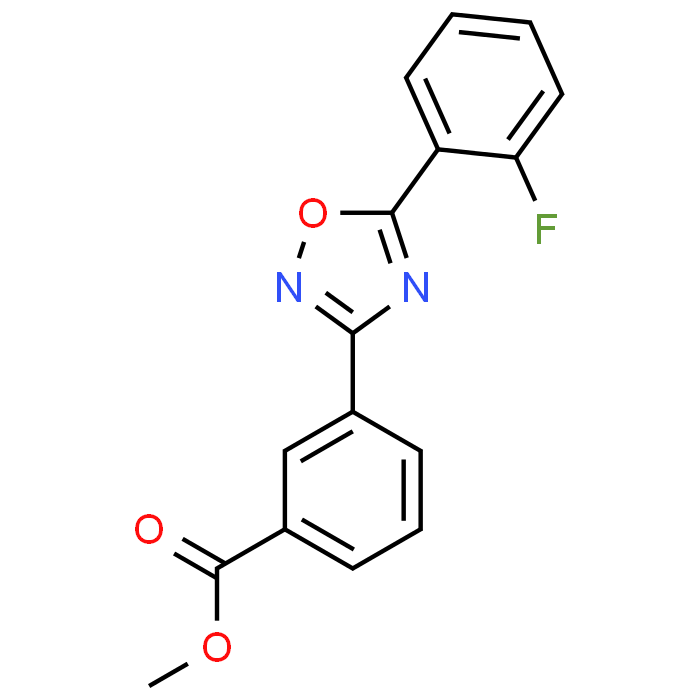 Methyl 3-(5-(2-fluorophenyl)-1,2,4-oxadiazol-3-yl)benzoate