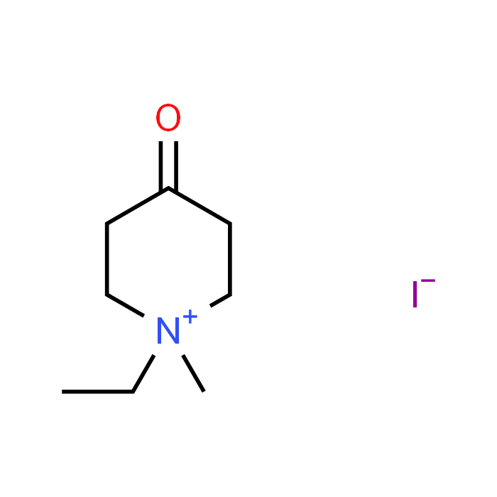 1-Ethyl-1-methyl-4-oxopiperidin-1-ium iodide