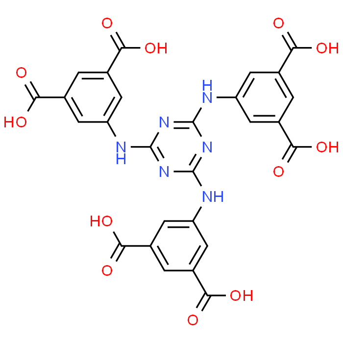 5,5',5''-((1,3,5-Triazine-2,4,6-triyl)tris(azanediyl))triisophthalic acid