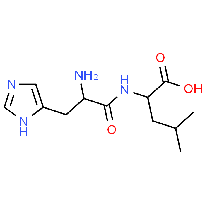 (S)-2-((S)-2-Amino-3-(1H-imidazol-4-yl)propanamido)-4-methylpentanoic acid