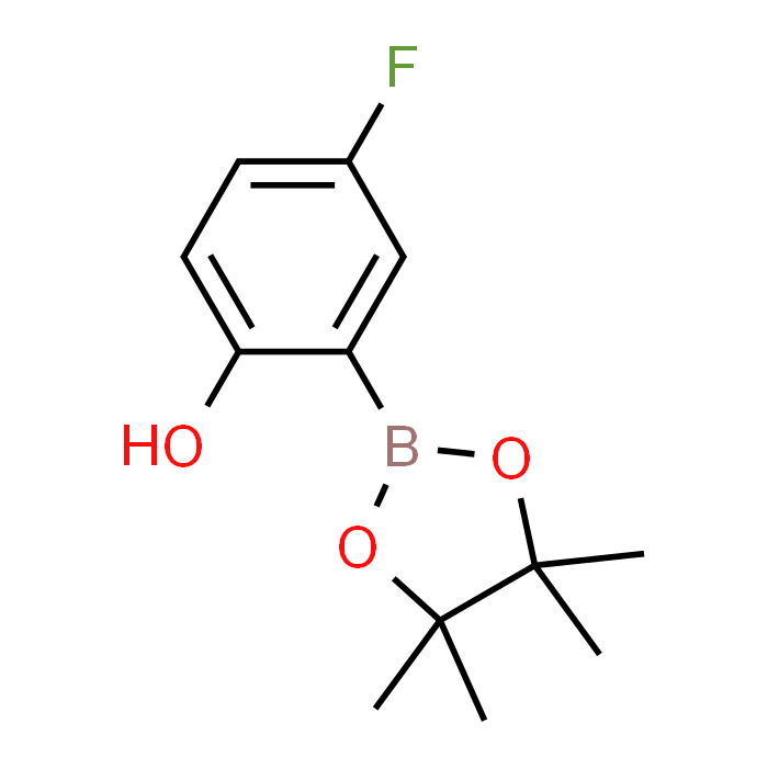 4-Fluoro-2-(4,4,5,5-tetramethyl-1,3,2-dioxaborolan-2-yl)phenol - Achmem