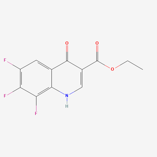 Ethyl 6,7,8-trifluoro-4-oxo-1,4-dihydroquinoline-3-carboxylate