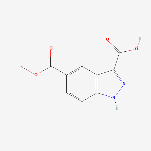 1H-indazole-3,5-dicarboxylic acid 5-methyl ester