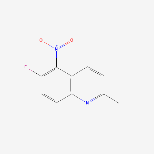 6-Fluoro-2-methyl-5-nitroquinoline