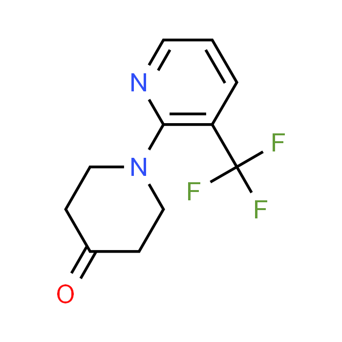 1-(3-(Trifluoromethyl)pyridin-2-yl)piperidin-4-one