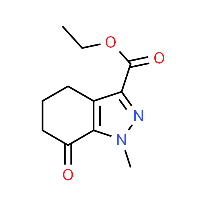 Ethyl 1-methyl-7-oxo-4,5,6,7-tetrahydro-1H-indazole-3-carboxylate