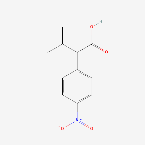 3-Methyl-2-(4-nitrophenyl)butanoic acid