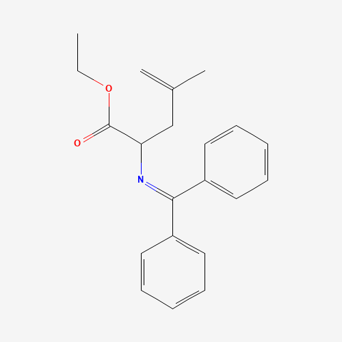 Ethyl 2-((diphenylmethylene)amino)-4-methylpent-4-enoate