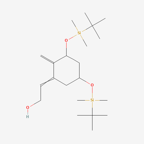 (Z)-2-((3S,5R)-3,5-Bis((tert-butyldimethylsilyl)oxy)-2-methylenecyclohexylidene)ethanol