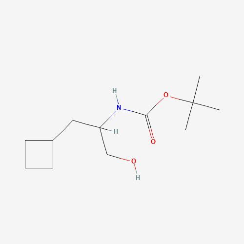 tert-Butyl (1-cyclobutyl-3-hydroxypropan-2-yl)carbamate