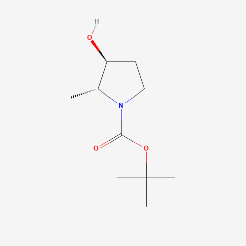 (2R,3S)-tert-Butyl 3-hydroxy-2-methylpyrrolidine-1-carboxylate