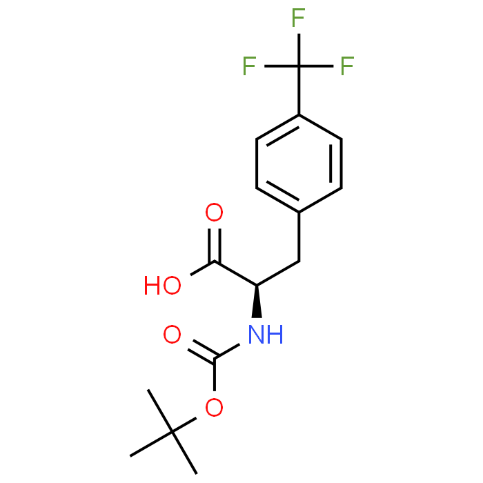 (R)-2-((tert-Butoxycarbonyl)amino)-3-(4-(trifluoromethyl)phenyl)propanoic acid