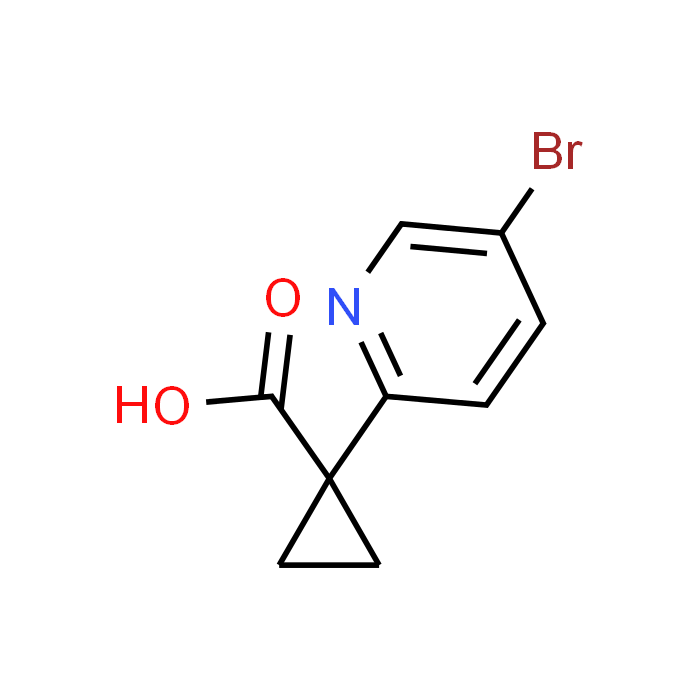 1-(5-Bromopyridin-2-yl)cyclopropanecarboxylic acid