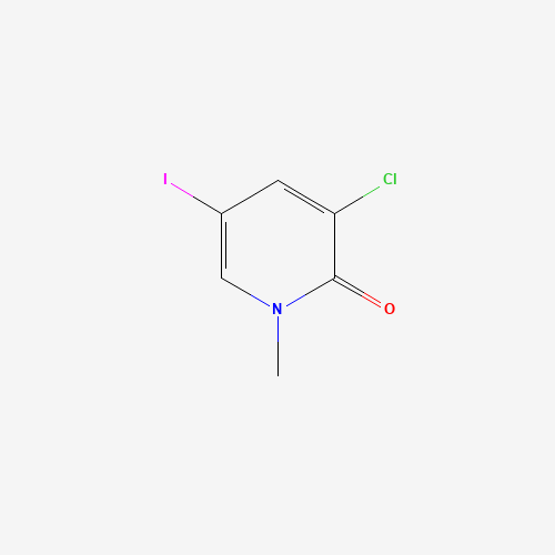 3-Chloro-5-iodo-1-methylpyridin-2(1H)-one