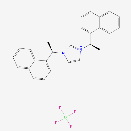 1,3-Bis((R)-1-(naphthalen-1-yl)ethyl)-1H-imidazol-3-ium tetrafluoroborate
