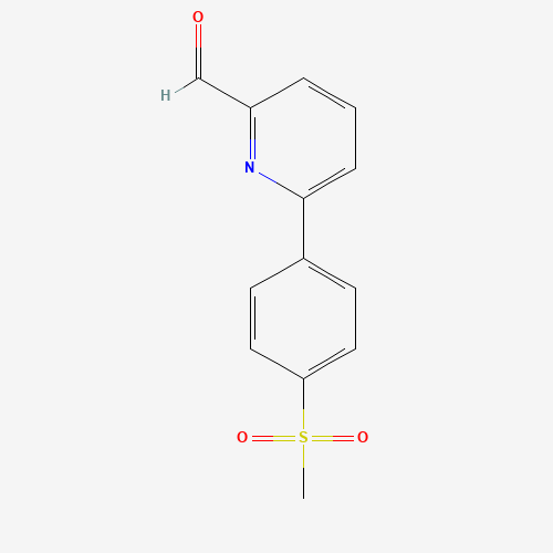 6-(4-(Methylsulfonyl)phenyl)picolinaldehyde
