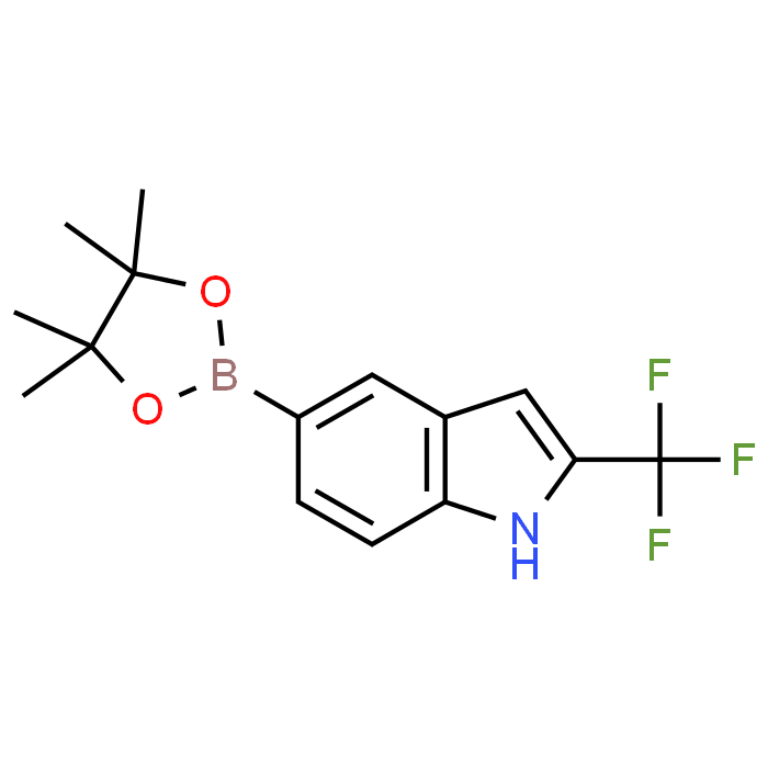 5-(4,4,5,5-Tetramethyl-1,3,2-dioxaborolan-2-yl)-2-(trifluoromethyl)-1H-indole