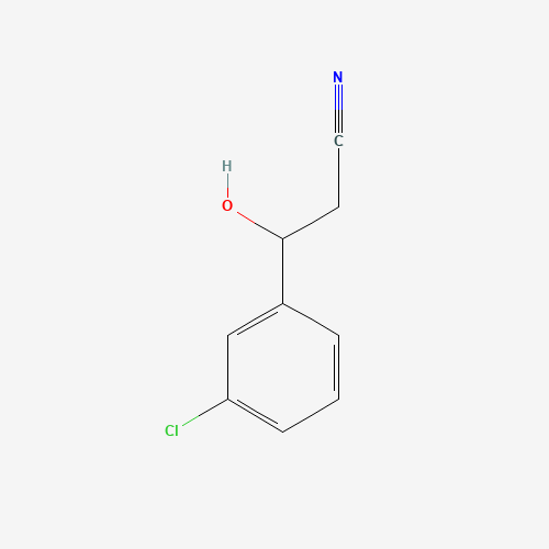 3-(3-Chlorophenyl)-3-hydroxypropanenitrile