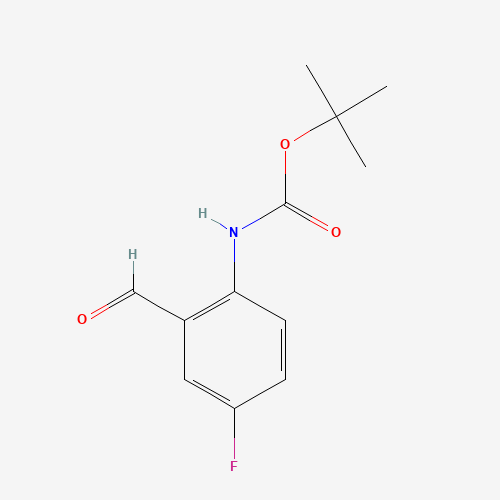 tert-Butyl (4-fluoro-2-formylphenyl)carbamate