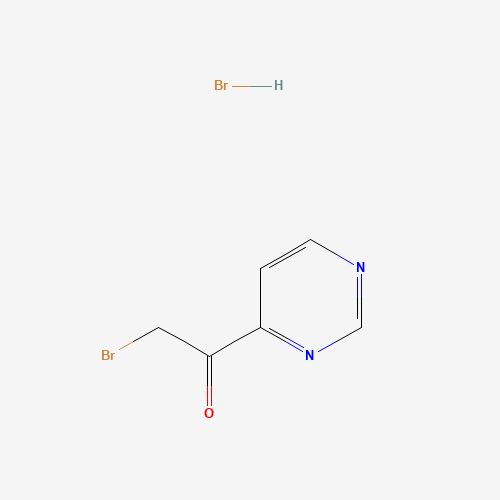 2-Bromo-1-(pyrimidin-4-yl)ethanone hydrobromide