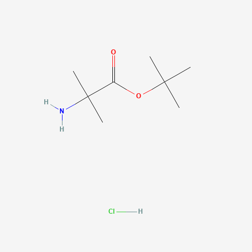 tert-Butyl 2-amino-2-methylpropanoate hydrochloride