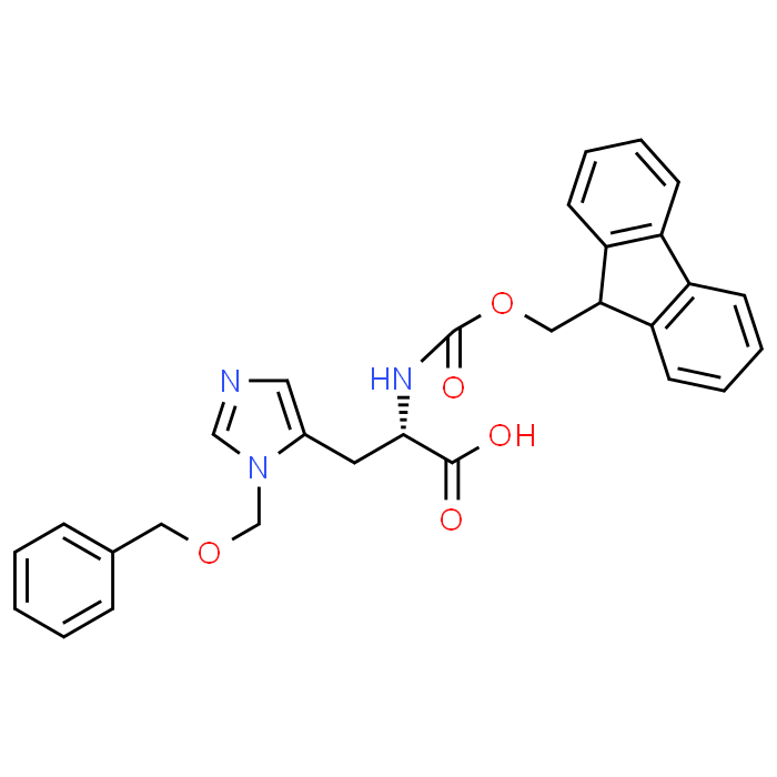 (S)-2-((((9H-Fluoren-9-yl)methoxy)carbonyl)amino)-3-(1-((benzyloxy)methyl)-1H-imidazol-5-yl)propanoic acid