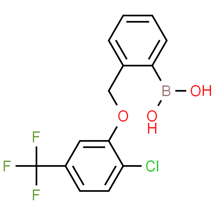 (2-((2-Chloro-5-(trifluoromethyl)phenoxy)methyl)phenyl)boronic acid