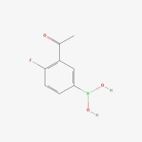 (3-Acetyl-4-fluorophenyl)boronic acid