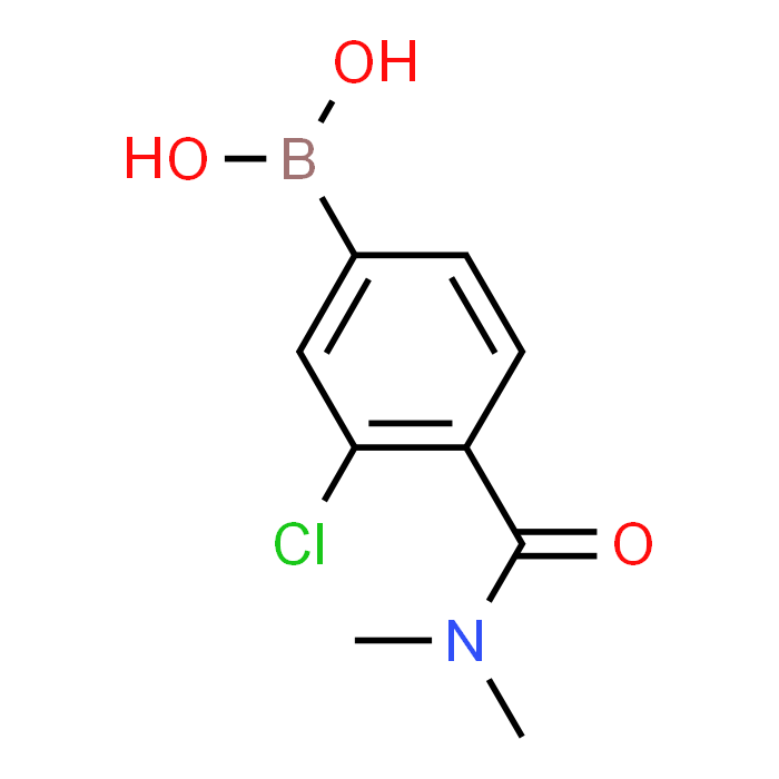 (3-Chloro-4-(dimethylcarbamoyl)phenyl)boronic acid
