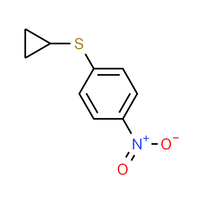 Cyclopropyl(4-nitrophenyl)sulfane