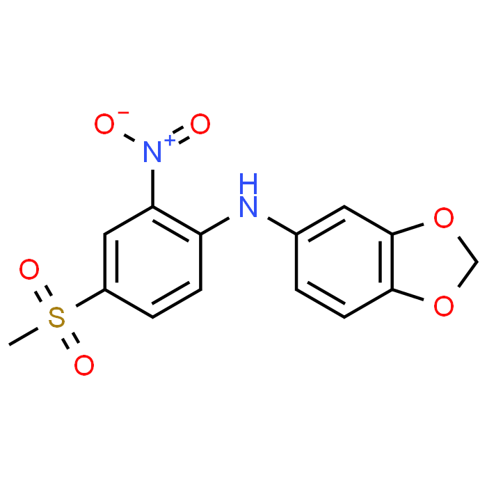 N-(4-Methanesulfonyl-2-nitrophenyl)-2H-1,3-benzodioxol-5-amine