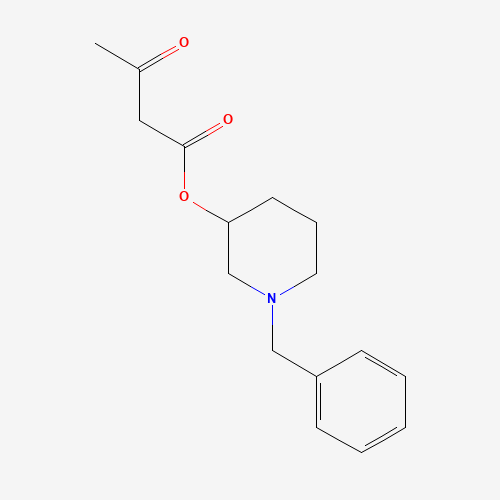 1-Benzylpiperidin-3-yl 3-oxobutanoate