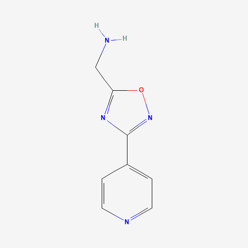 (3-(Pyridin-4-yl)-1,2,4-oxadiazol-5-yl)methanamine