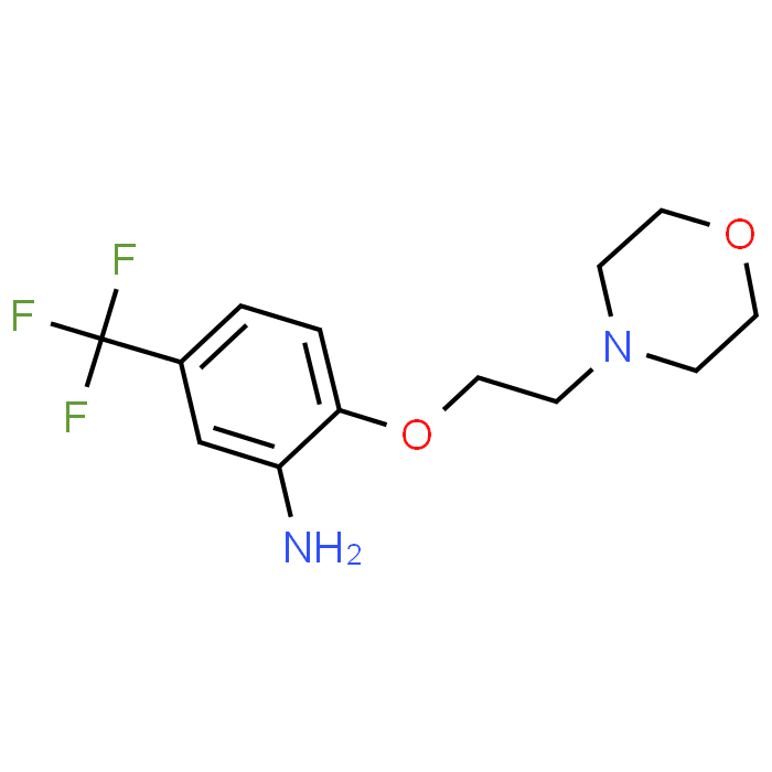 2-(2-Morpholinoethoxy)-5-(trifluoromethyl)aniline