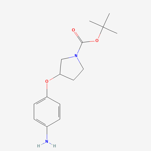 tert-Butyl 3-(4-aminophenoxy)pyrrolidine-1-carboxylate