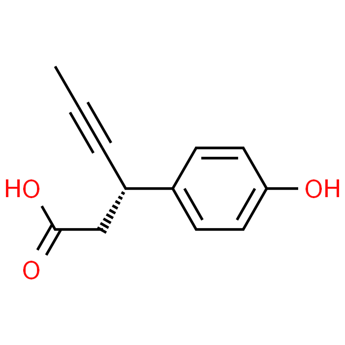 (S)-3-(4-Hydroxyphenyl)hex-4-ynoic acid