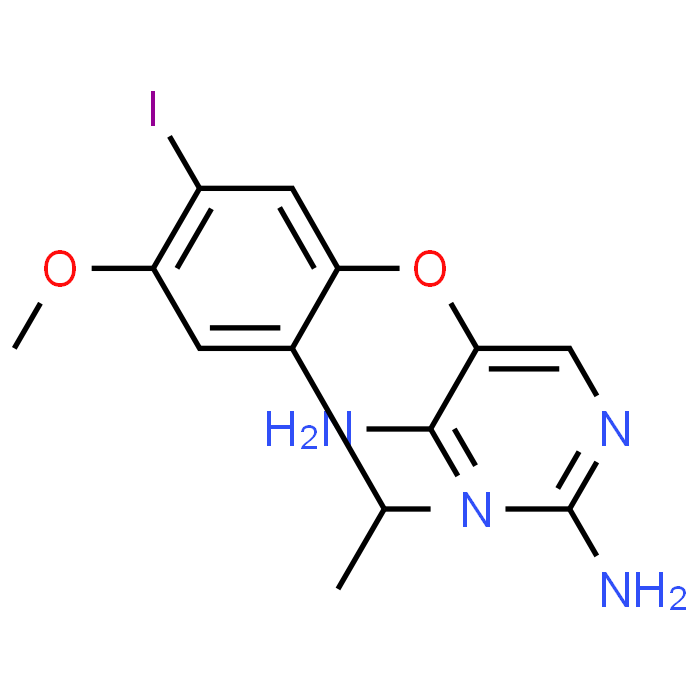 5-(5-Iodo-2-isopropyl-4-methoxyphenoxy)pyrimidine-2,4-diamine