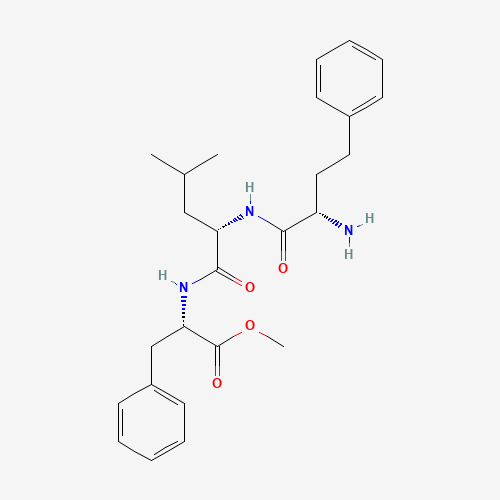 (S)-Methyl 2-((S)-2-((S)-2-amino-4-phenylbutanamido)-4-methylpentanamido)-3-phenylpropanoate