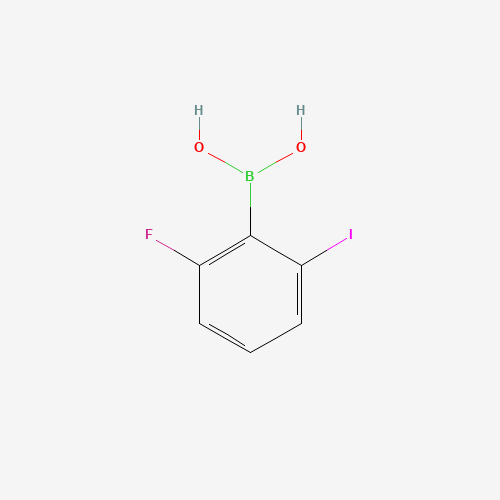 (2-Fluoro-6-iodophenyl)boronic acid