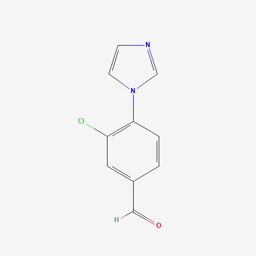 3-Chloro-4-(1H-imidazol-1-yl)benzaldehyde