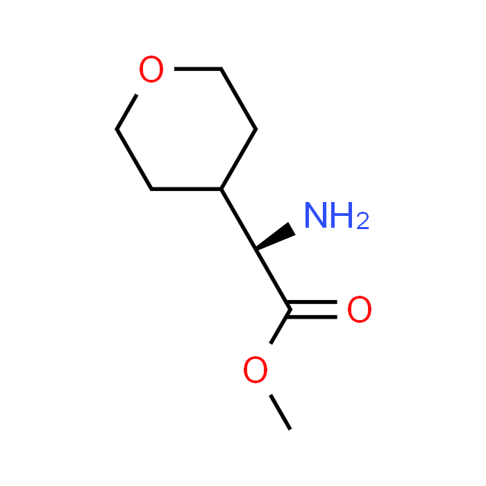 (R)-Methyl 2-amino-2-(tetrahydro-2H-pyran-4-yl)acetate