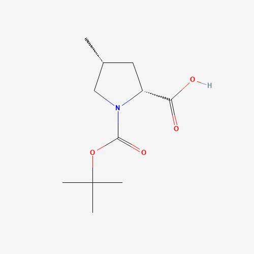 (2R,4R)-1-(tert-Butoxycarbonyl)-4-methylpyrrolidine-2-carboxylic acid