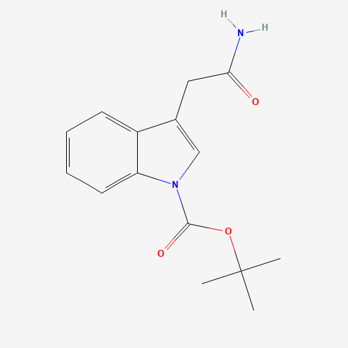 1-tert-Butoxycarbonyl-1H-indole-3-acetamide