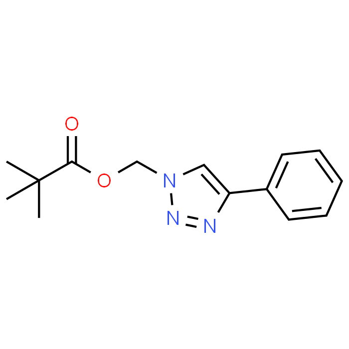 (4-Phenyl-1H-1,2,3-triazol-1-yl)methyl pivalate