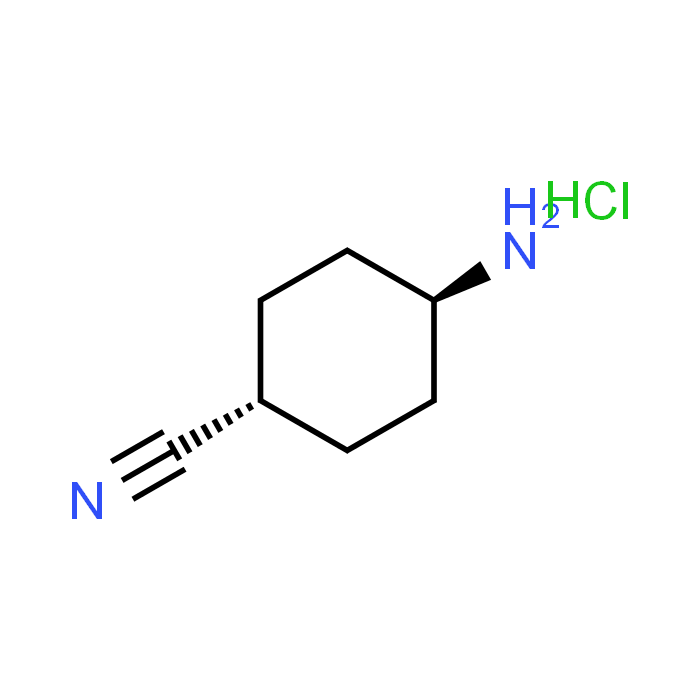 (1r,4r)-4-aminocyclohexane-1-carbonitrile HCl