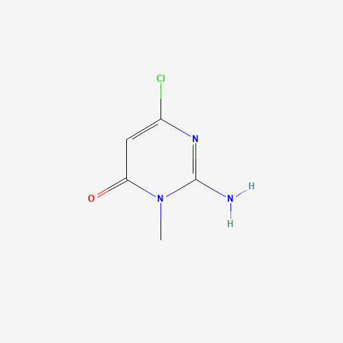 2-Amino-6-chloro-3-methyl-3,4-dihydropyrimidin-4-one