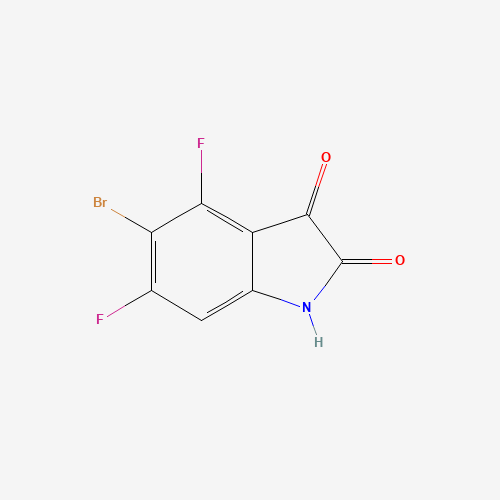 5-Bromo-4,6-difluoroindoline-2,3-dione