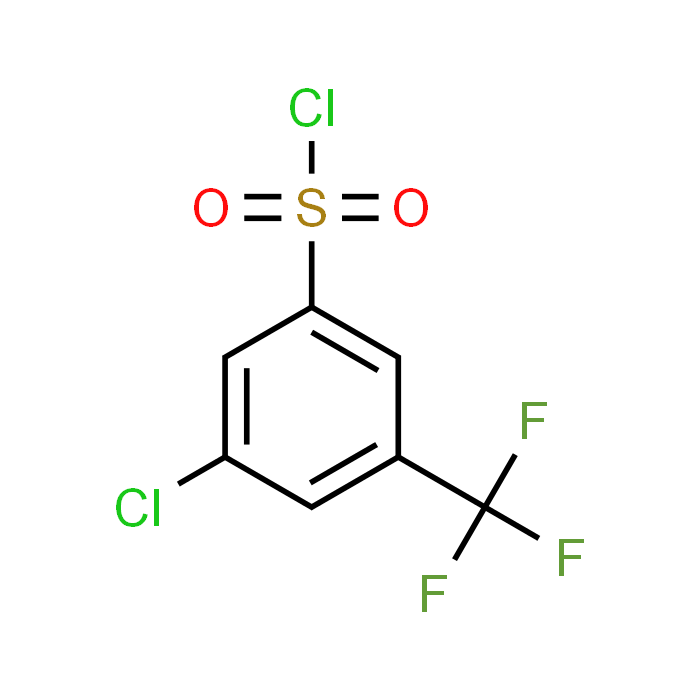 3-Chloro-5-(trifluoromethyl)benzene-1-sulfonyl chloride